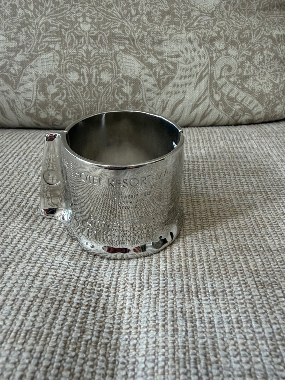 Resort Silver-Tone Cuff Bracelet - Silver